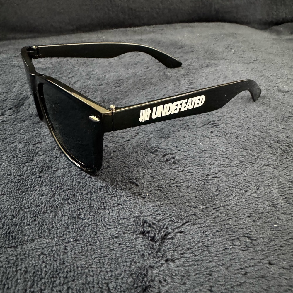 Undefeated Black Frame Sunglasses